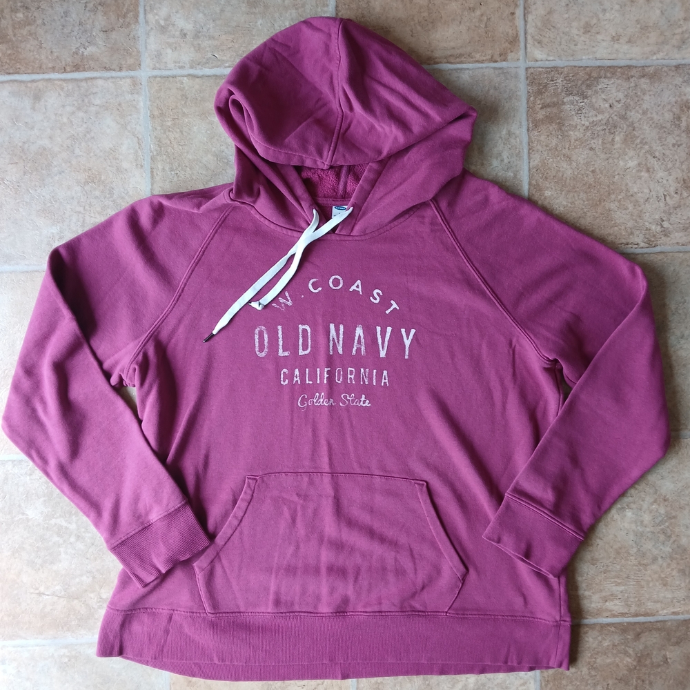 Old Navy Women's Hoodie in Maroon